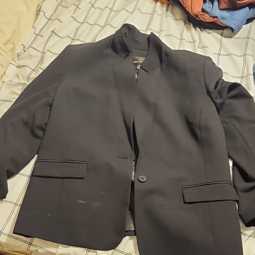 Worthington Elegant Black Blazer